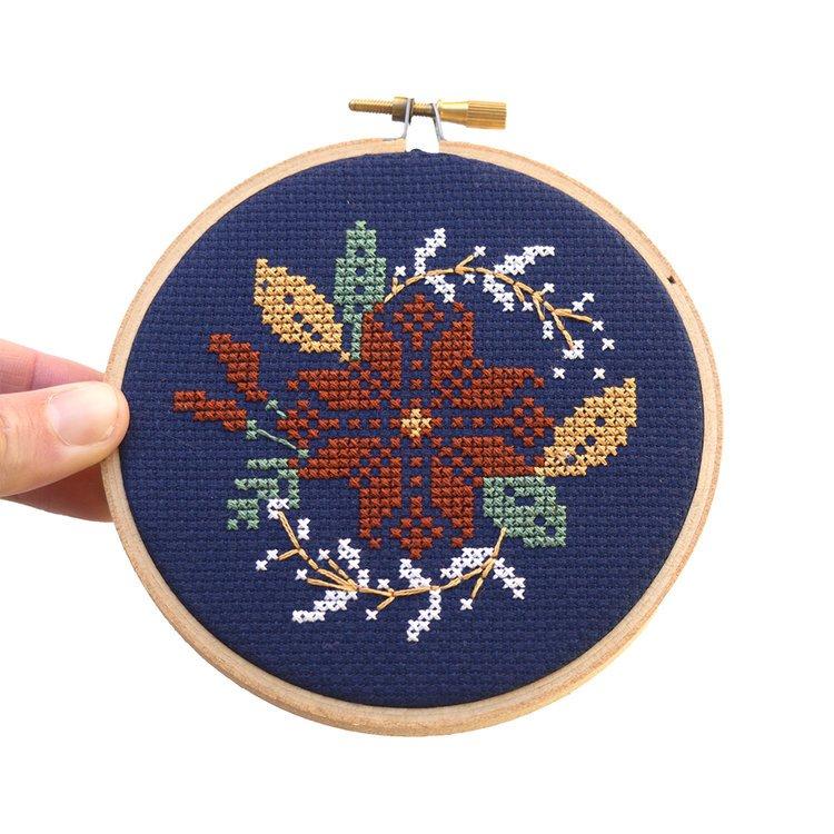 Holiday Cross Stitch Kits | Junebug & Darlin