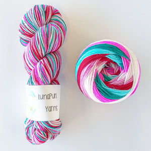 Merry & Bright Self-Striping - Luna Purl Yarns - Shop Exclusive Special Edition