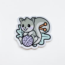 Load image into Gallery viewer, Sparkle Squirrel Sticker - Shop Exclusive
