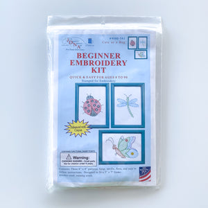 Kid's Intro to Embroidery Kits