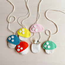 Load image into Gallery viewer, Mushroom Secret Pocket Necklace Kits | Fair Play Projects
