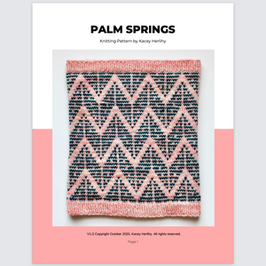 Palm Springs Cowl Pattern