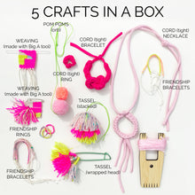 Load image into Gallery viewer, 5 Crafts in a Box Kit - The Loome
