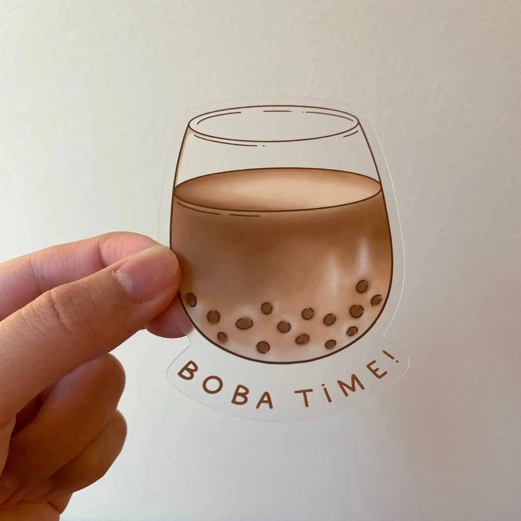 Boba Time Sticker