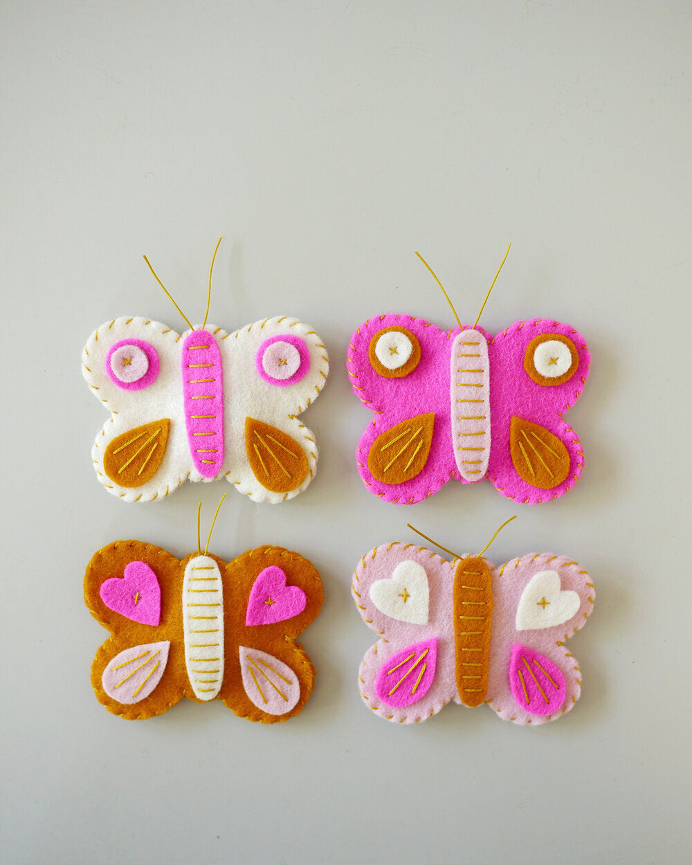 Felt Butterfly Magnet Kits | Fair Play Projects