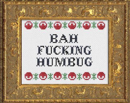 Holiday Subversive Cross Stitch Kits