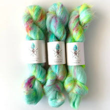 Load image into Gallery viewer, Teal Torch Mohair Fluff Lace
