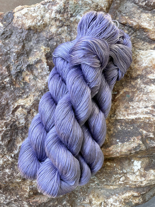 lavender colored tencel yarn