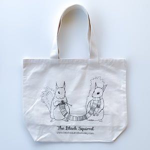 Knitting Squirrels Tote Bag - Shop Exclusive